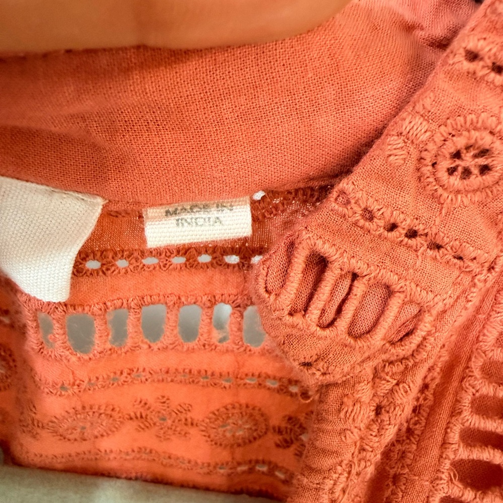 Forever That Girl Eyelet Mini Dress from Anthropologie. - Picture 4 of 10